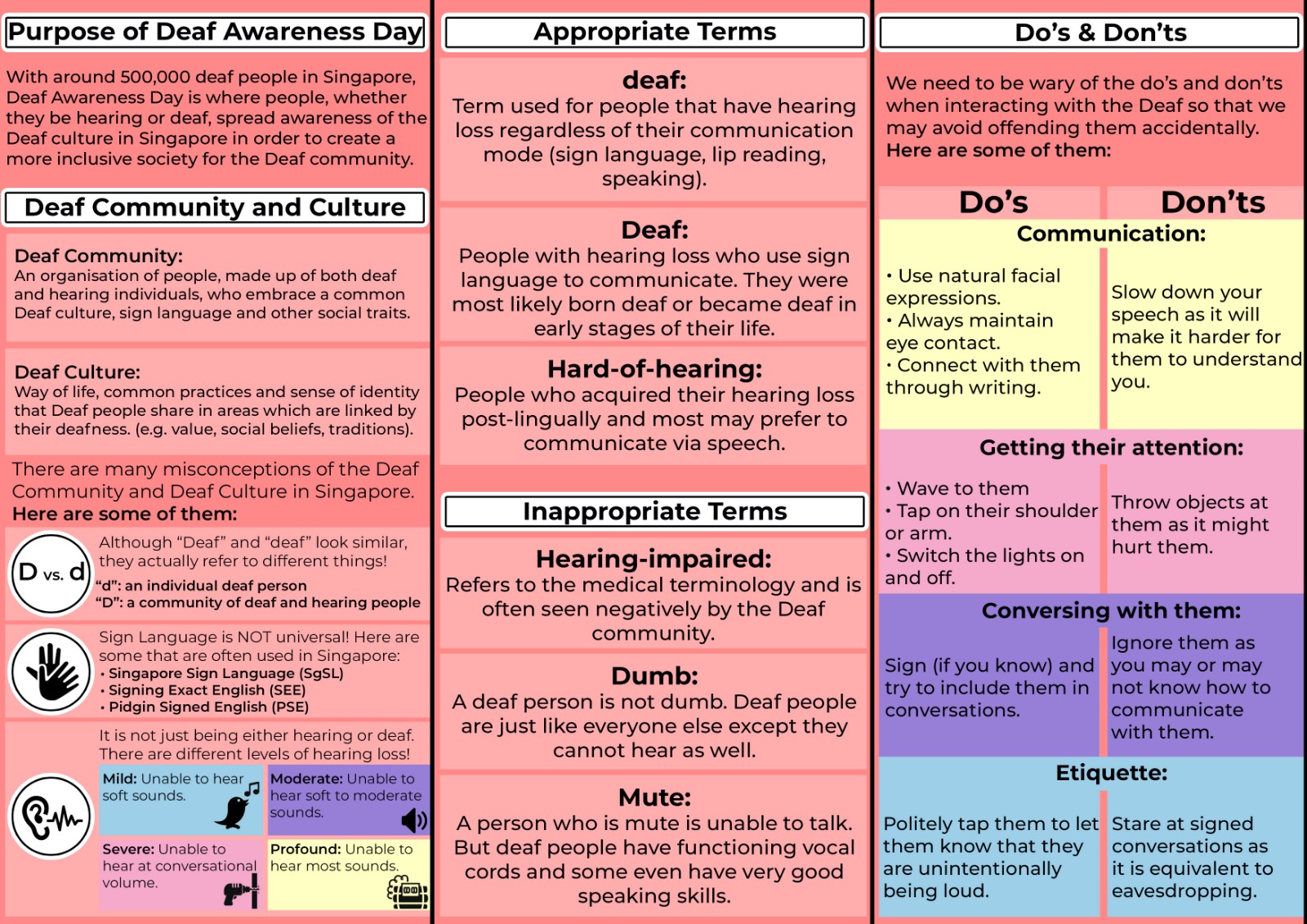 Deaf Day Pamphlet